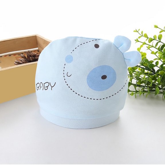 CPNG Baby Beanie Cotton Lightweight Cute Graphic Double Layer Super Soft Thermal Warm Infant Cap Cuffed Infant Girl Winter Hat Warm Soft Cartoon Fall Hats Cap