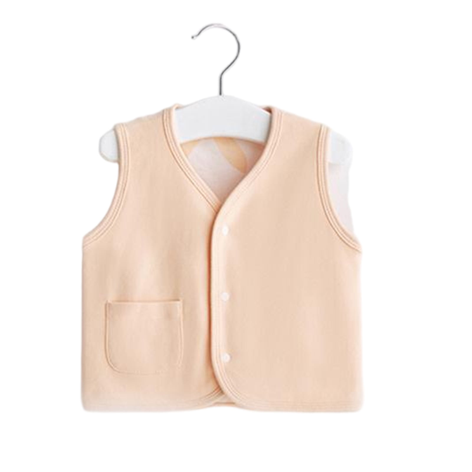 CPNG Baby Flannel Vest Cotton Warm Sleeveless Jacket Soft & Lightweight ...