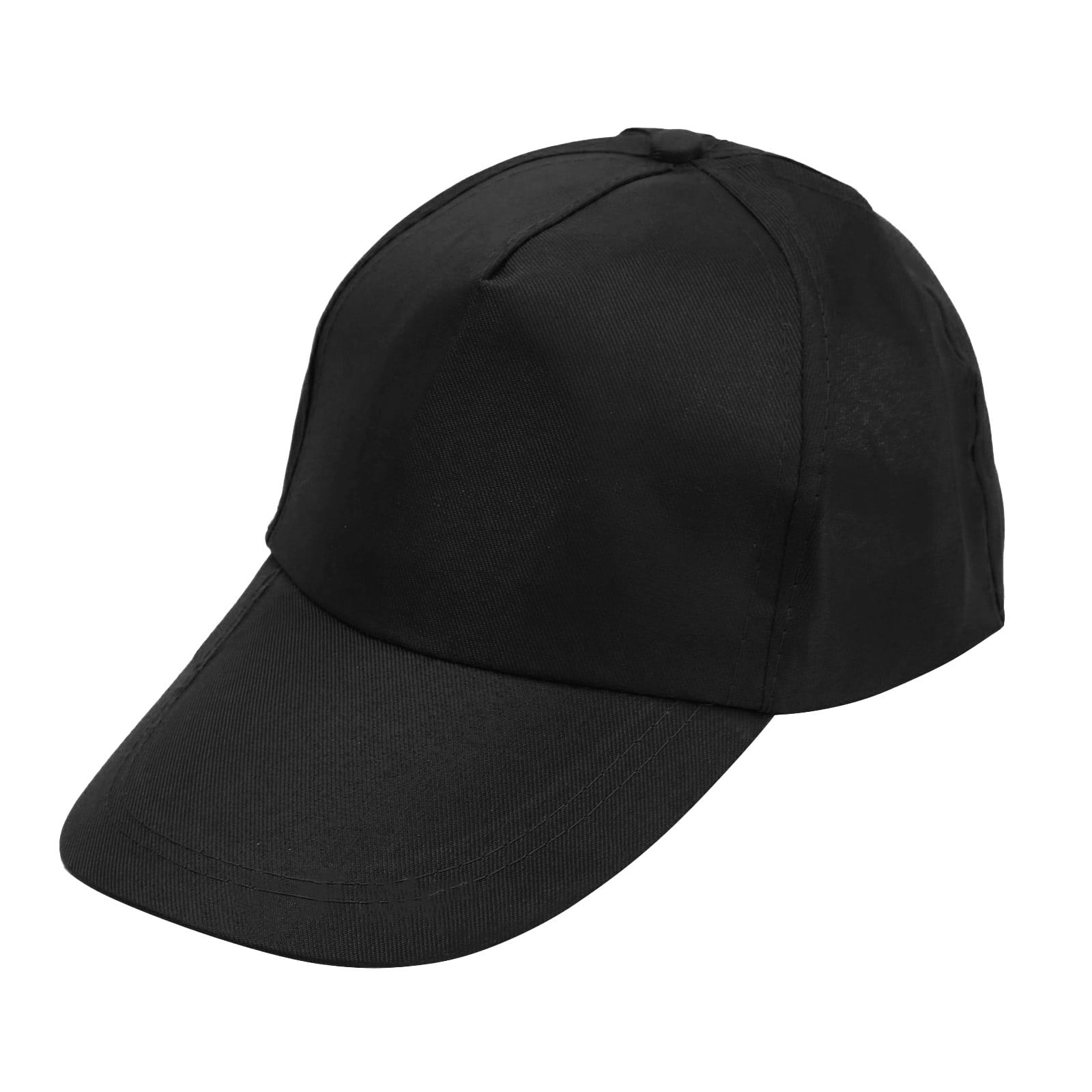 Unisex Baseball Cap - Dad Hat With Ponytail Hole, Soft Cotton, Black Trucker Style - View #4