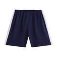thumbnail image 1 of CPNG Boys Athletic Shorts Kids Color Blocked Quick Dry Basketball Soccer Running Sports Gym Active Performance Shorts(Navy,11-12 Years), 1 of 5