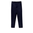 thumbnail image 1 of CPNG Boys Dress Pants Straight Pants High Waist School Uniform Pants Classic Button Front Zipper Uniform Pants(Blue,7-8 Years), 1 of 7