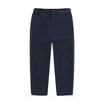 thumbnail image 1 of CPNG Boys Dress Pants Straight Pants Solid Color School Uniform Pants Classic Button Front Zipper Uniform Pants(Navy,9-10 Years), 1 of 3
