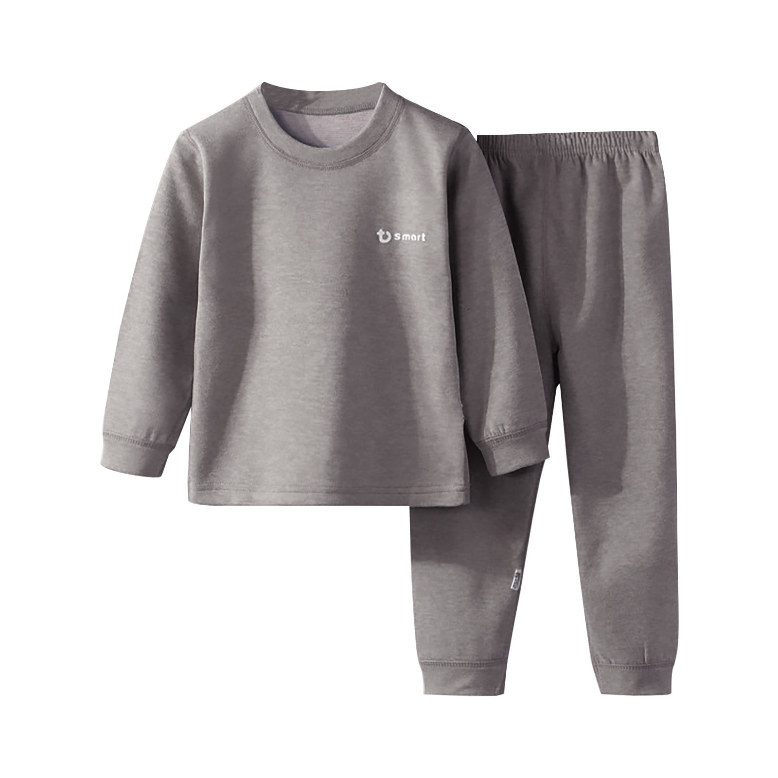 CPNG Boys Girls Home Clothing Nightwear Set Thick and Warm Long Sleeve ...