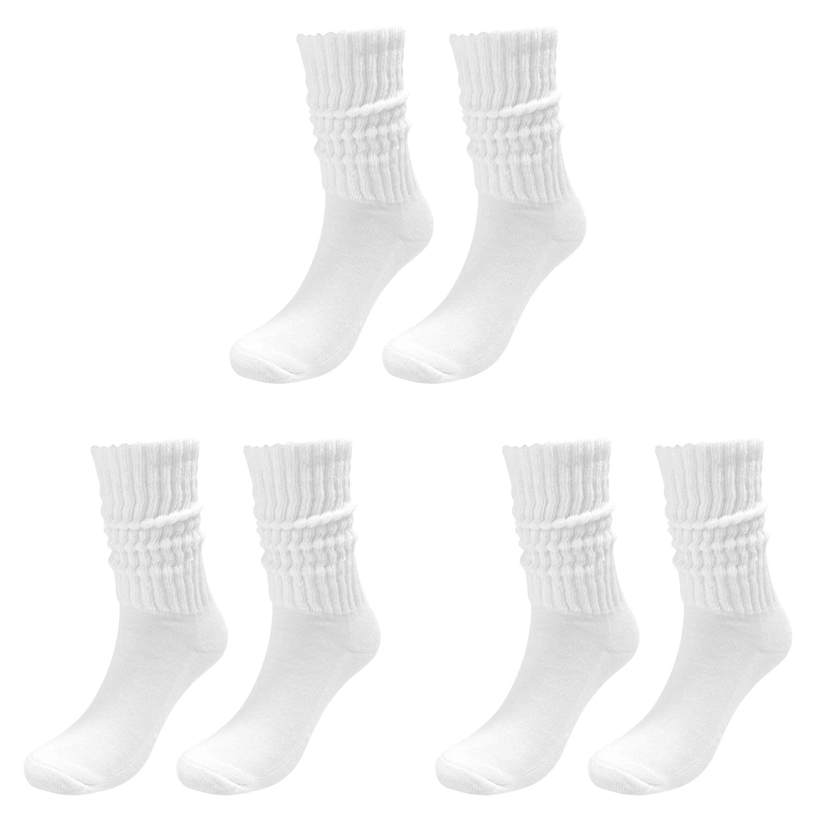 Heclia Baumwoll-Slouch-Socken 2er Set - Kniehoch & Gemütlich Für Herbst/Winter