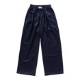 thumbnail image 1 of CPNG Girls Casual Pants Solid Color Elastic Waist Drawstring Wide Leg Pants Comfortable Breathable Lightweight Pants, 1 of 7