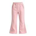 thumbnail image 1 of CPNG Girls Flare Sweatpants Solid Color Elastic High Waist Wide Leg Bell Bottoms Sweat Pants Loose Casual Baggy Flare Pants, 1 of 5