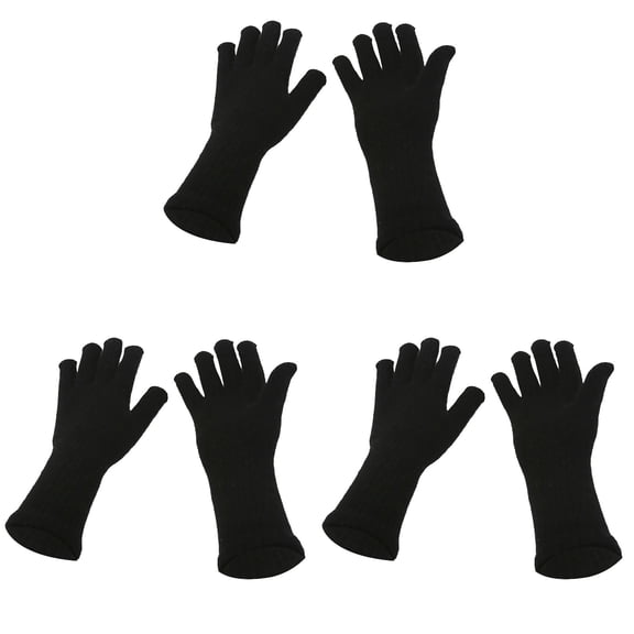 CPNG Gloves for Cold Weather New Winter Knitted Extended Gloves for Women Simple Fashionable High End Outdoor Warm Finger Gloves