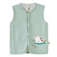 CPNG Jackets Toddler Baby Boys Girls Winter Sleeveless Cartoon Coat