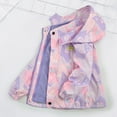 thumbnail image 1 of CPNG Kids Girl Jacket Detachable Liner Fleece Outdoor Walking Hooded Jacket with Removable Hood Windbreaker Windproof Waterproof Lightweight Coat, 1 of 5