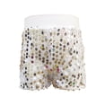 thumbnail image 1 of CPNG Kids Girls Sparkly Sequin Shorts Teen Girls Elastic High Waist Party Dance Shorts Fashionable Performance Shorts(Silver,7-10 Years), 1 of 4