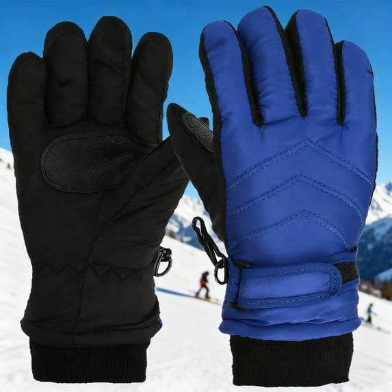 CPNG Kids Winter Gloves for Boys Girls Outdoors Snow Gloves Ski Gloves & Thick Warm Snowboarding Gloves Toddler Insulated Waterproof Gloves