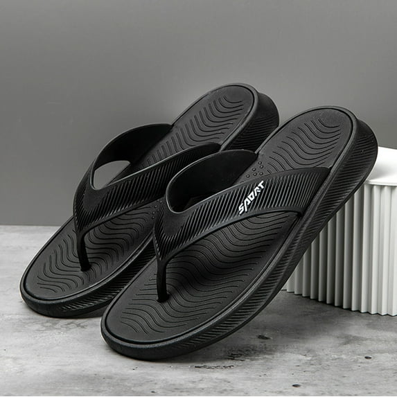 CPNG Men Flip Flops Orthotic Yoga Mat Cushion Anti Slip Sandals with Comfortable Arch Support Waterproof Lightweight Summer Beach Slip On Thong Sandles