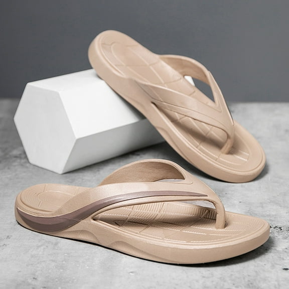 CPNG Men Womens Premium Comfort Summer Sandals Yoga Mat Lightweight Slides Slippers with Plantar Fasciitis Arch Support Non Slip Flip Flops Indoor Outdoor Footwear