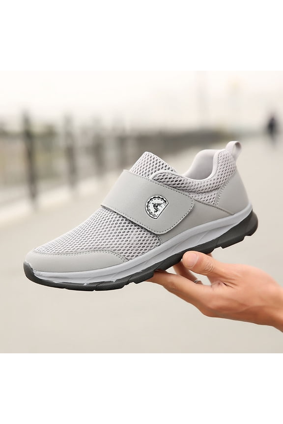 Men's Casual Dress Oxfords Mesh Sports Shoes Lightweight Work Soft Sole Walking Running Shoes Breathable Knit Leisure Classic Business Fashion Sneakers