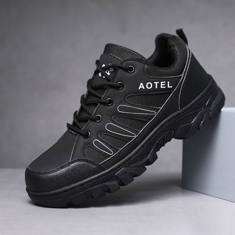Men\'s Waterproof Hiking Shoes Lightweight Anti Slip Outdoor Ankle Boots Men main image 4