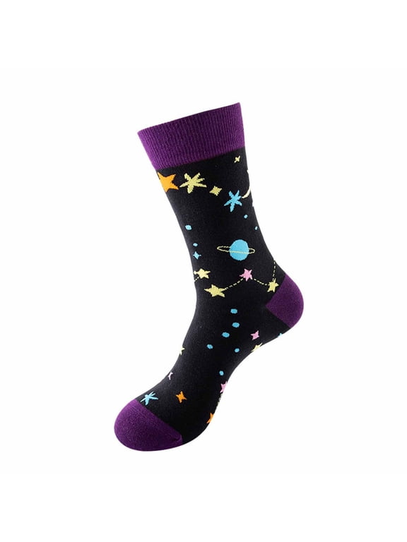 Men's and Women's Funny Crazy Socks Unisex Novelty Cool Funky 3D Printed Crew Socks Boys Patterned Basketball Tube Socks Christmas Gifts
