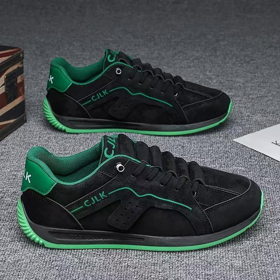 CPNG Mens Stylish Chunky Skate Shoes Fashionable Casual Shoes Street Style with Comfy Non-Slip Soft Sole Trendy Suitable for Sports Fitness Daily Leisure and Outdoor Activities