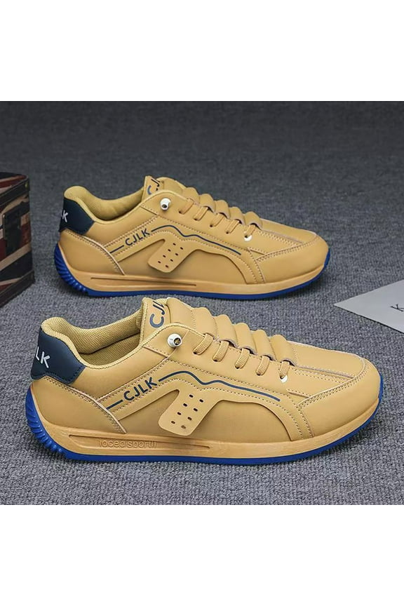 Mens Stylish Chunky Skate Shoes Fashionable Casual Shoes Street Style with Comfy Non-Slip Soft Sole Trendy Suitable for Sports Fitness Daily Leisure and Outdoor Activities