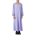 thumbnail image 1 of CPNG Muslim Girl Abaya Long Sleeve Eid Robe Dress for Kids Embroidery Islamic Kaftan Robe Lightweight Kaftan Muslim Long Gown Thobe Robe Maxi Dubai Hooded Prayer Clothes, 1 of 8