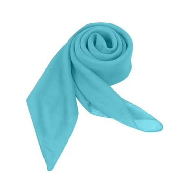 CPNG Shawl Wraps for Women Solid Color Chiffon Square Scarf Versatile Scarf Plain Square Scarf Long Fashion Scarves Sun-proof Shawls Wrap