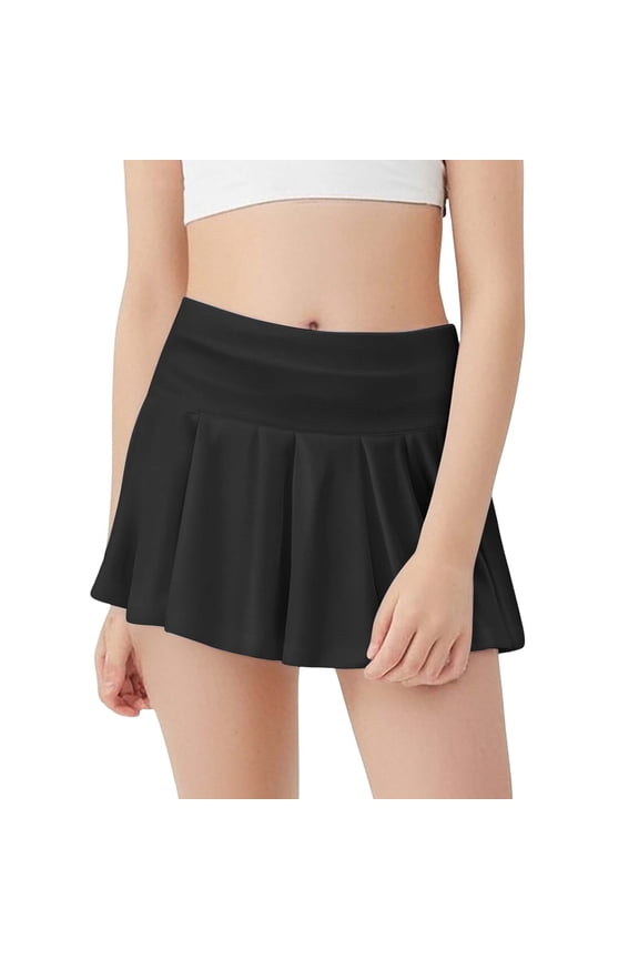 Tennis Skirts for Women Girls Summer Athletic Golf Skorts A-Line Pleated Skirt Quick Dry Skirts with Shorts Pocket Lightweight High Waisted Running Workout Skirts