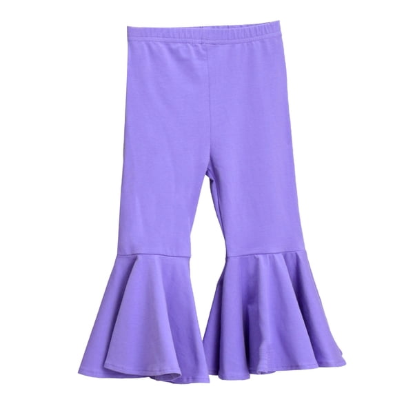 Toddler Ruffle Bottom CPNG Toddler Baby Girls Bell Bottoms Flare Leggings Toddler Ruffle Long ...