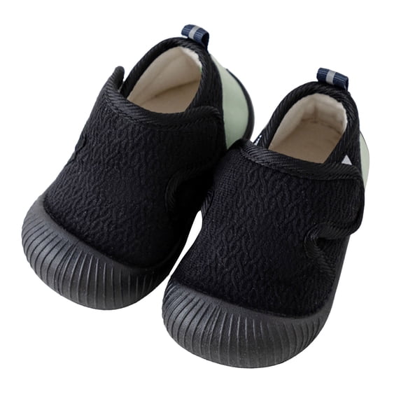 CPNG Toddler Baby Girls and Boys Walking Shoes First Walker Sneakers Fleece Lined Comfortable Non-Slip Soft Sole Stylih Casual Floor Shoes