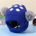 thumbnail image 1 of CPNG Toddler Beanie Baby Kids Fleece Lined Knitted Beanie with Face Mask & Pom Pom Warm Winter Hat Knit Cap for Boys Girls Soft Cozy Infant Hat, 1 of 8