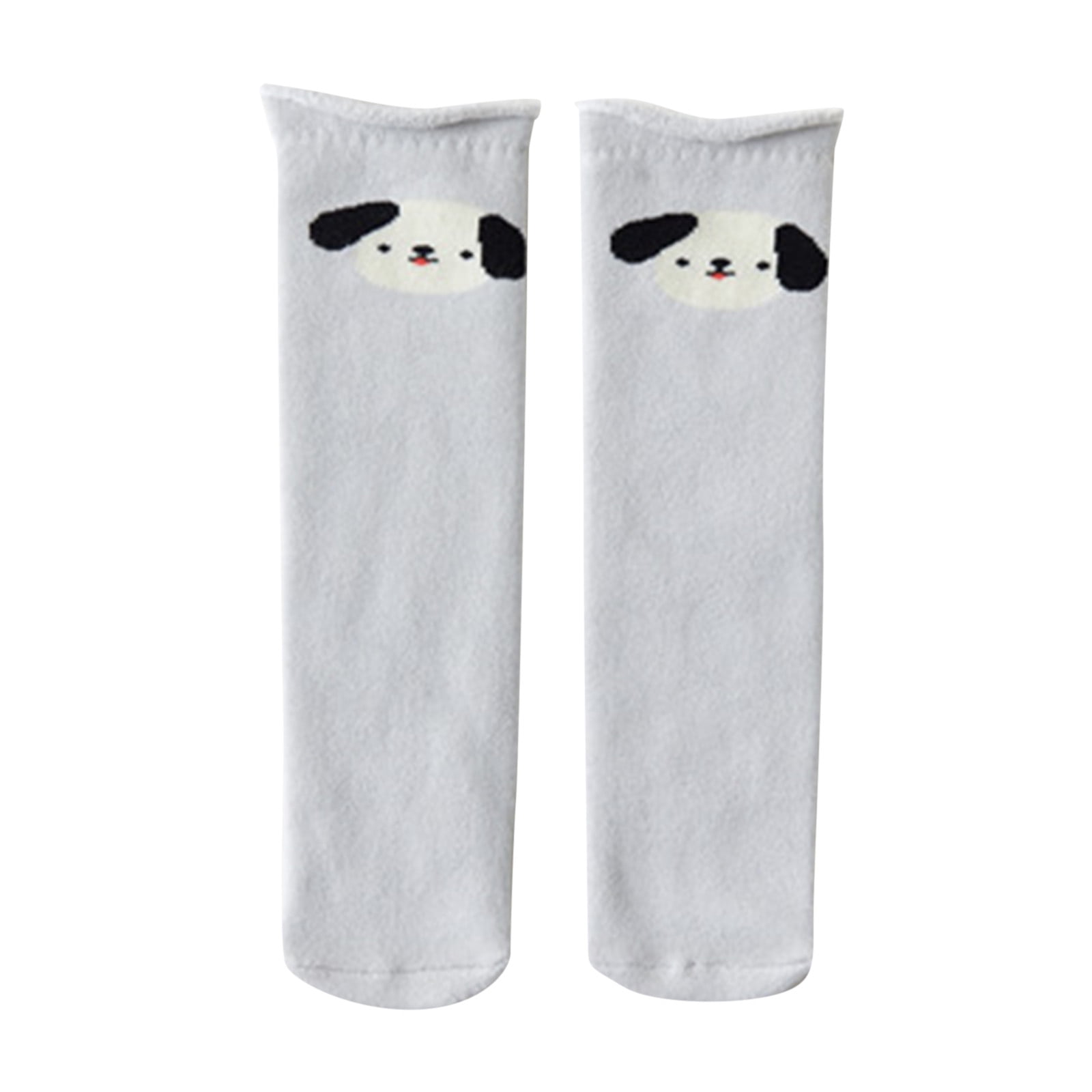 CPNG Toddler Kids Solid KneeHigh Socks Stockings Boys Girls MidCalf