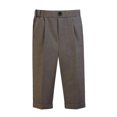 thumbnail image 1 of CPNG Toddler Kids Teenagers Boys Dress Pants for Wedding School Formal Uniforms Pants Long Trousers Straight Leg Pants(Grey,3-4 Years), 1 of 2