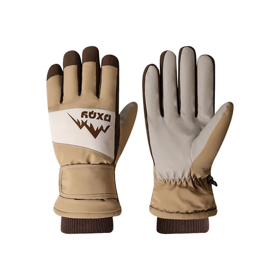 CPNG Winter Gloves for Boys Girls Thermal Waterproof Gloves Cold Weather Hand Warming Gloves Windproof Touchscreen for Skiing Outdoor Activities