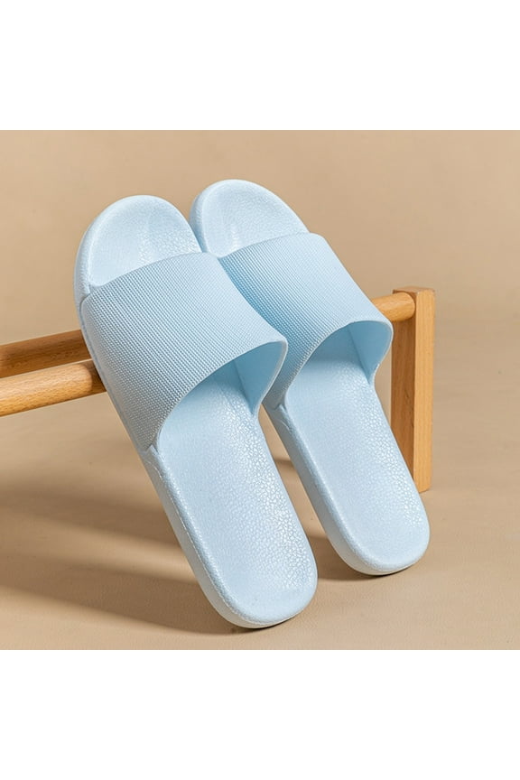 Women Cloud Slides Leather Slides Summer Slip On House Slipper Quick-Drying Fashion Wide Width Beach Travel Sandals Round Toe Non Slip Platform Sandal