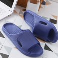thumbnail image 1 of CPNG Women & Men Couple Style Bathroom Indoor Thick Sole Shower Slippers Open Toe Home Slippers Non Slip Soft Comfortable Simple Slippers Bathroom Shoes, 1 of 8