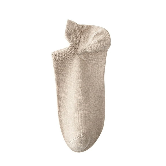 CPNG Women's Ladies Girls Ankle Socks Thin Athletic Running Low Cut No Show Socks with Heel Tab Casual Solid Color Breathable Cool Sock