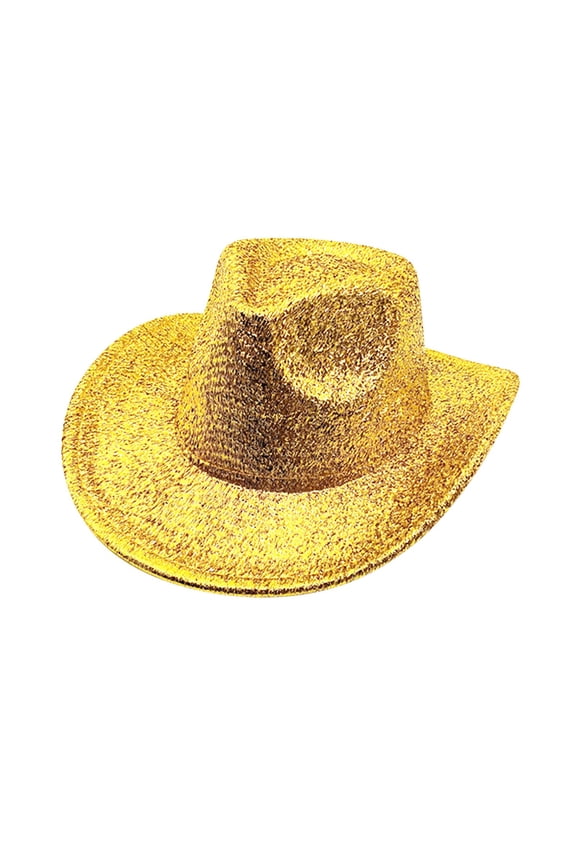 Women's Men's Wool Wide Brim Classic Roll Up Western Cowboy Hats Solid Color Panama Hat for Girl Women Men Costume Party