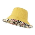 thumbnail image 1 of CPNG Women's Packable Reversible Bucket Hat Mesh Wide Brim UV Protection Bow Hats Casual Elegant Sun Mesh Hat Split Back Foldabled Fishing Cap, 1 of 6