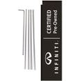 thumbnail image 1 of CPO Auto Dealership Advertising Rectangle Feather Banner Flag Sign with Pole Kit and Ground Spike, Compatible with Infiniti Carlot Signs, 1 of 3
