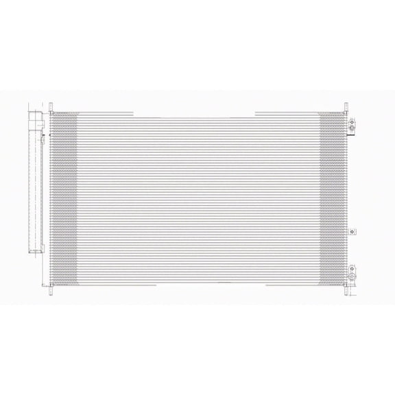 oe replacement a/c condenser honda odyssey 2005-2010 (partslink ho3030137)