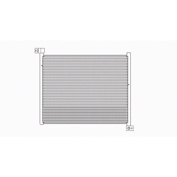 oe replacement a/c condenser dodge durango 2004-2009 (partslink ch3030211)