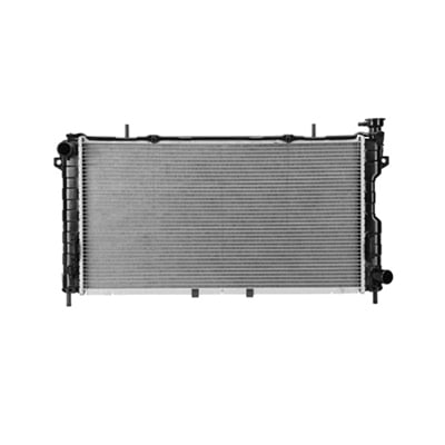 CPP Front Radiator Assembly for 2001-2004 Dodge Caravan