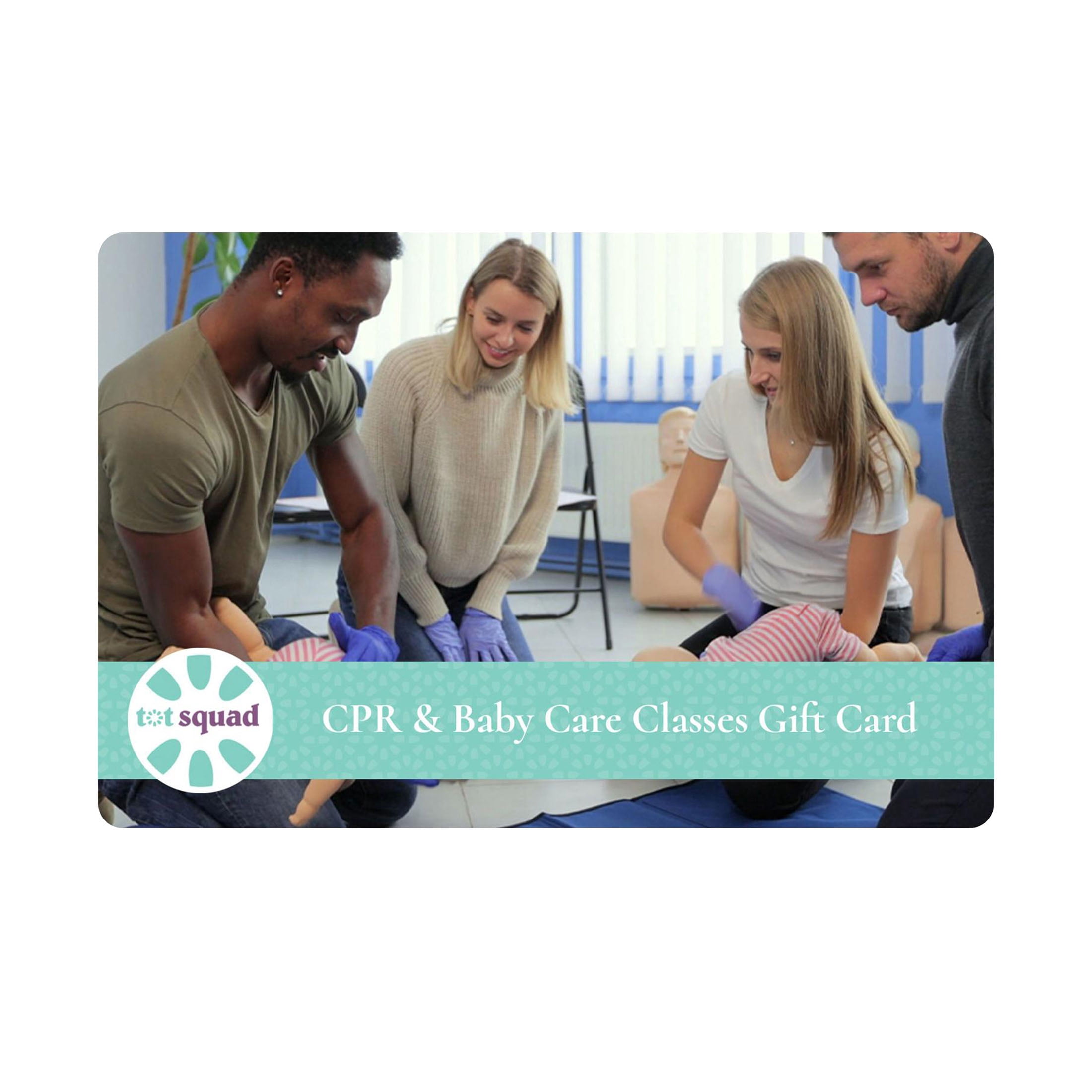 CPR & Baby Care Classes - Baby Registry Essentials by Tot Squad $50 eGift Card [Email Delivery]