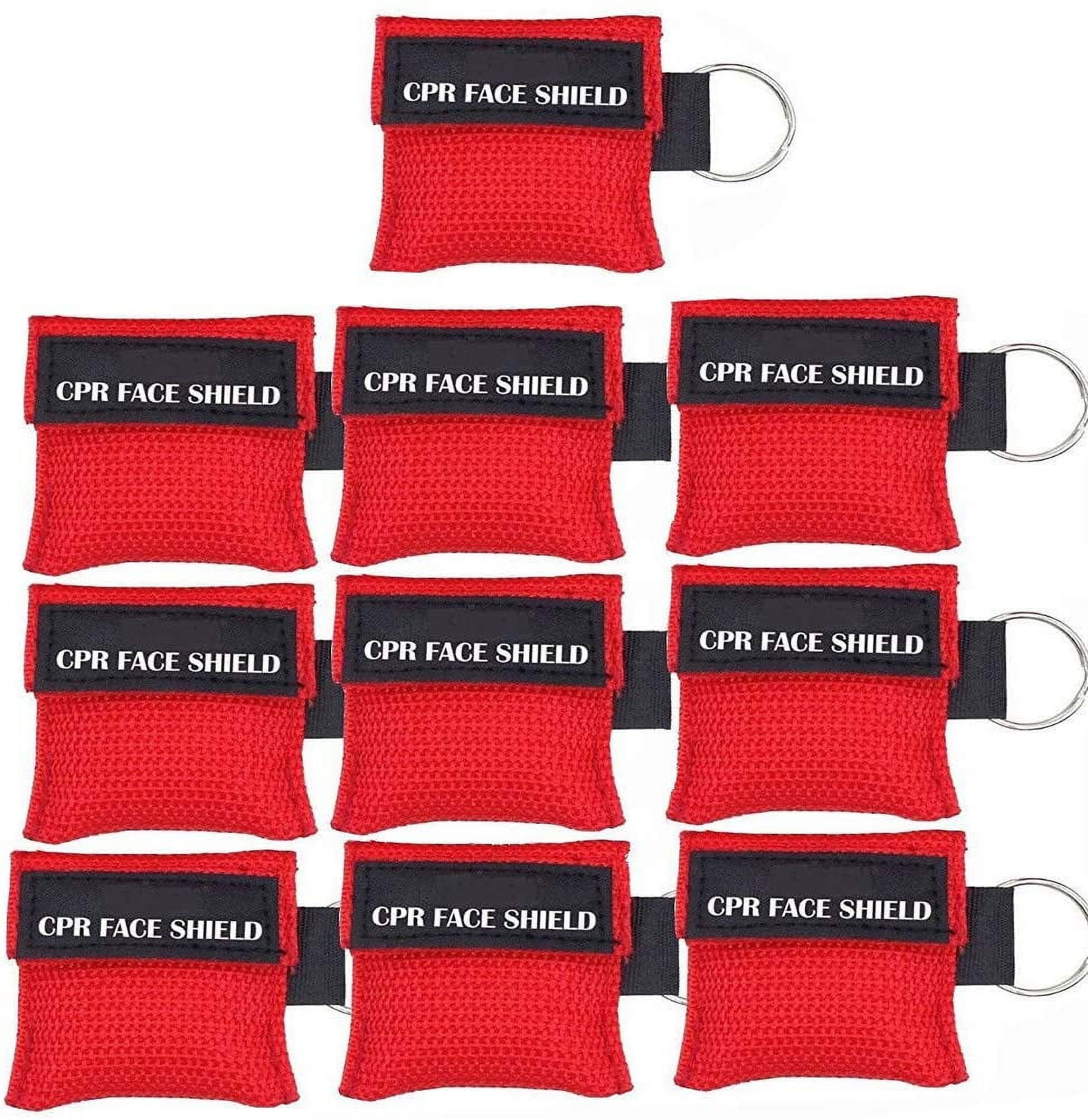 CPR Face Shield Mask Keychain Keying Emergency Kit CPR Face Shields