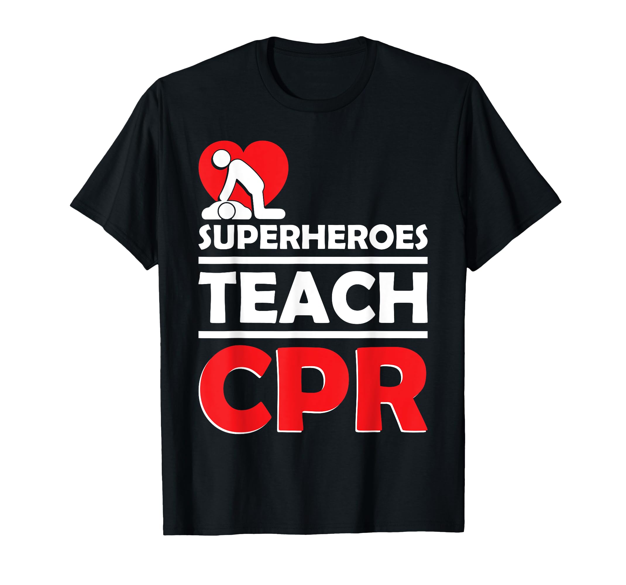 CPR Pocket Mask CPR Mouth Barrier Manikin CPR Instructor TShirt