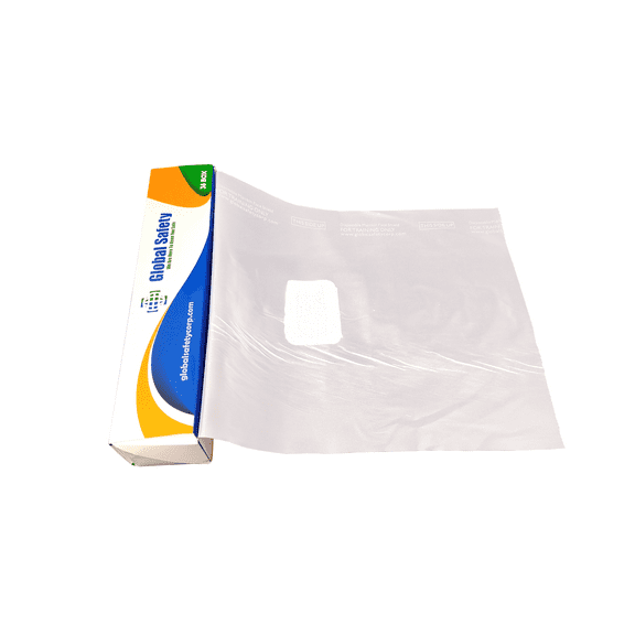 CPR Savers and First Aid Supply CPR Training Face Shields for Manikens, Box of 36