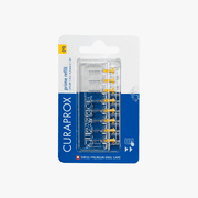Curaprox CPS 09 Prime Refill Interdental Brushes, Yellow, Gentle Cleaning of Tight Gaps, for Adults, 8 Count