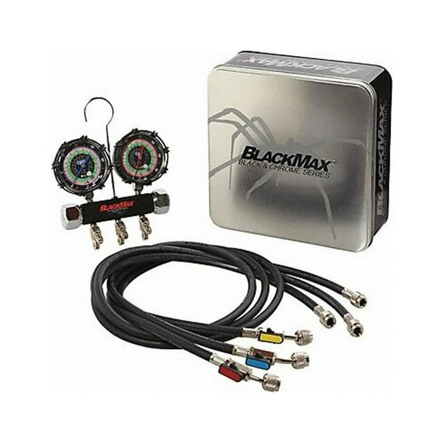 CPS Blackmax MBH4P5EZ Mechanical Manifold Gauge Set with 2 Valves