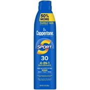 Coppertone Sport Sunscreen Spray, SPF 30 Spray Sunscreen, 8.3 oz