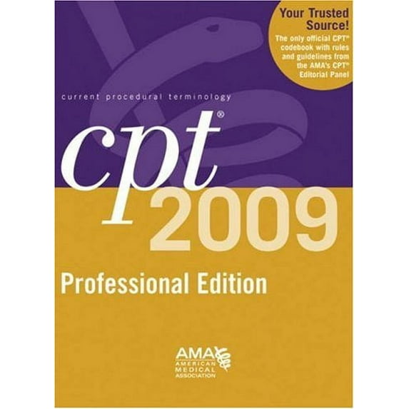 Pre-Owned CPT 2009 Professional Edition (Current Procedural Terminology, Professional Ed. (Paperback) 1603590641 9781603590648
