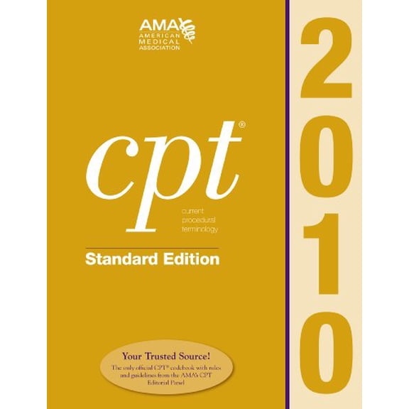 Pre-Owned CPT 2010 Standard Edition (Paperback) 9996073483 9781603591188