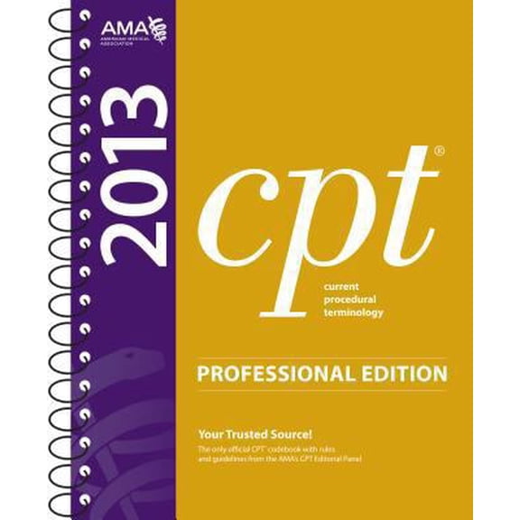 Pre-Owned CPT 2013 (Paperback) 1603596844 9781603596848